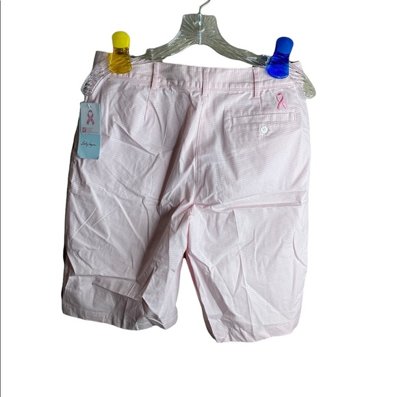 - NWT Lady Hagar breast cancer Awareness shorts size 4 - Picture 3 of 13